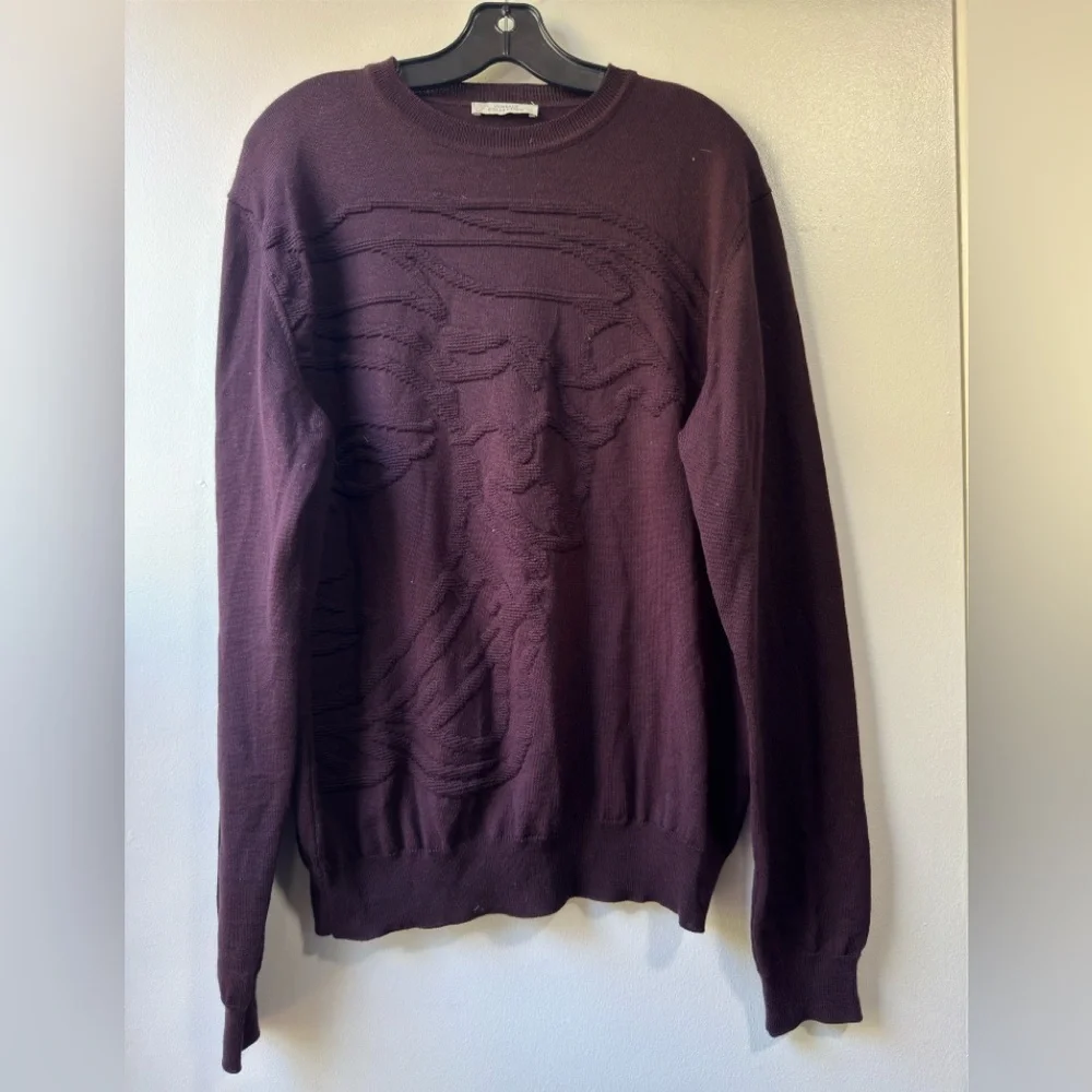 Men’s Versace Collection Medusa Head Sweater